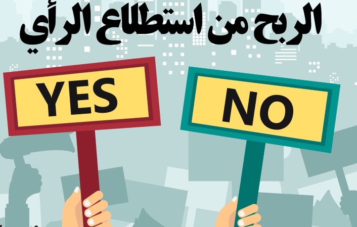 الربح من استطلاعات الرأي