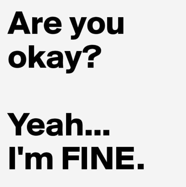 الرد على are you okay