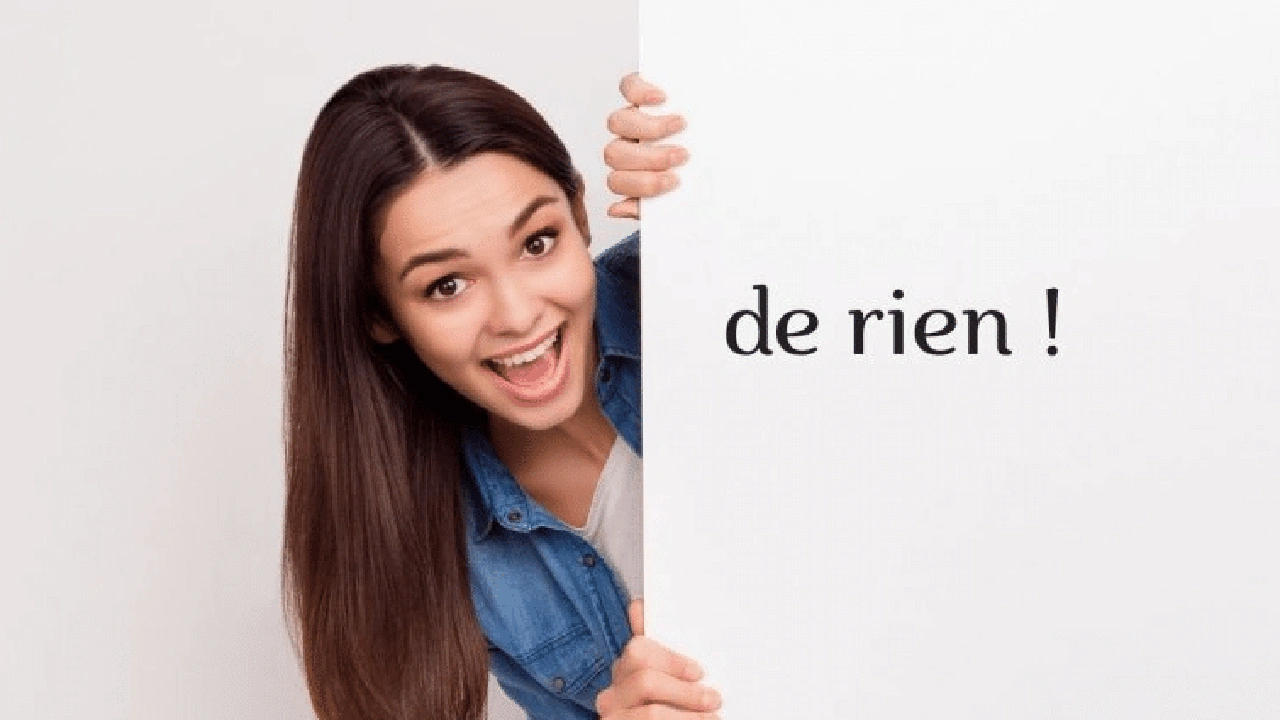 صورة الرد على de rien