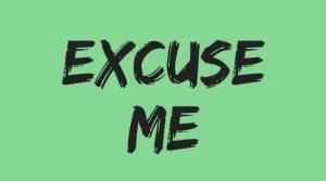 الرد على excuse me