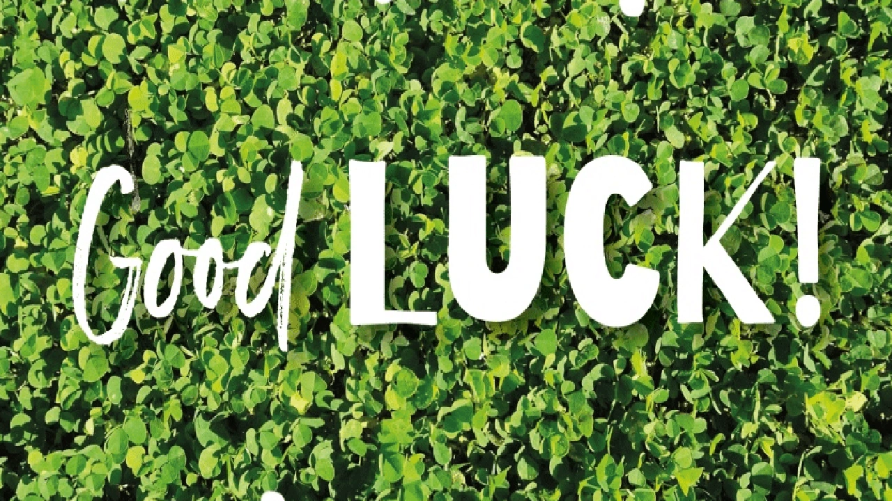 صورة الرد على good luck