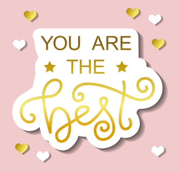 الرد على you are the best