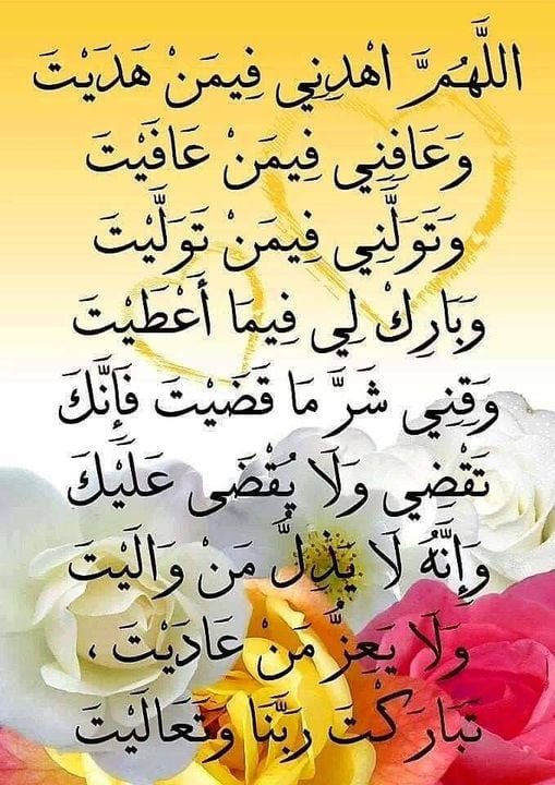 اللهم اهدنا فيمن هديت