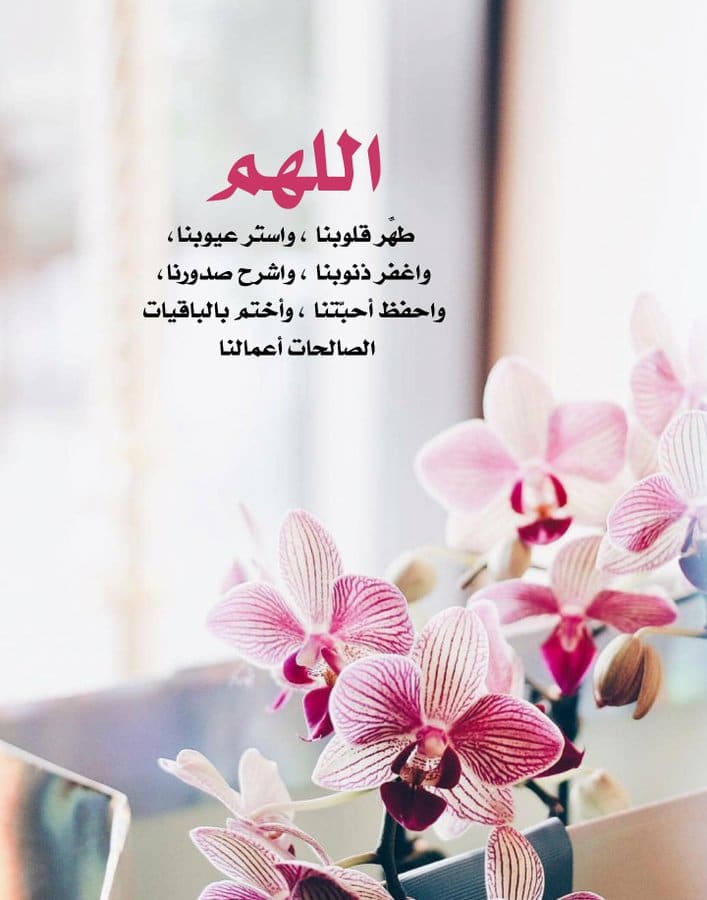اللهم طهر قلوبنا من النفاق واعمالنا من الرياء والسنتنا من الكذب 