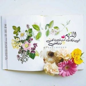 اللهم عليك توكلت
