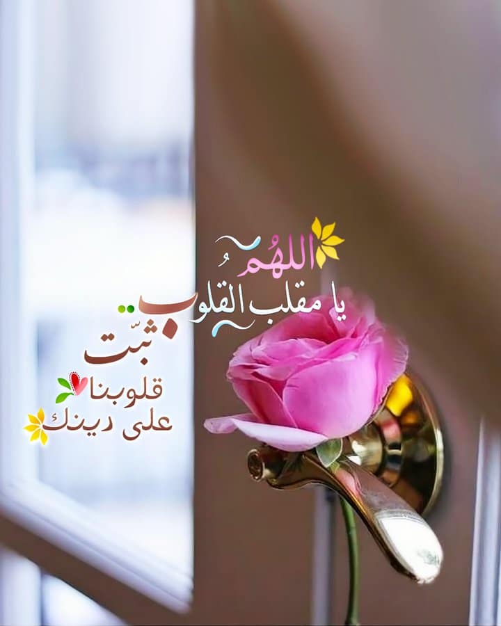 اللهم يا مقلب القلوب ثبت قلبي على دينك