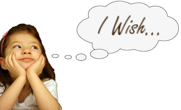 امثلة على قاعدة wish