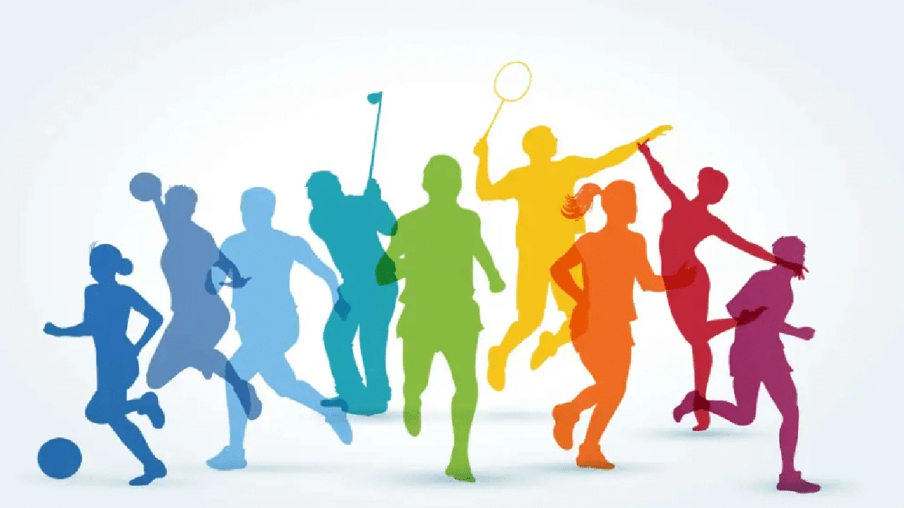 صورة برزنتيشن عن الرياضة بالانجليزي بوربوينت