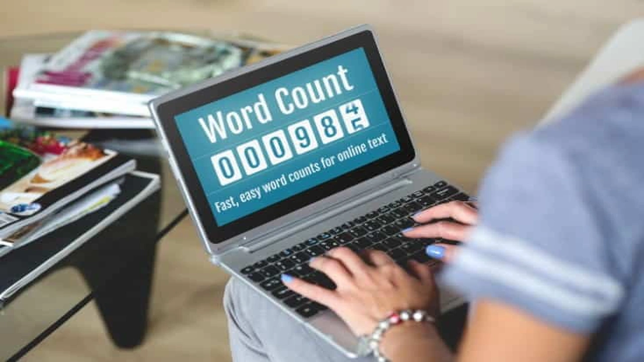 صورة برنامج حساب الكلمات