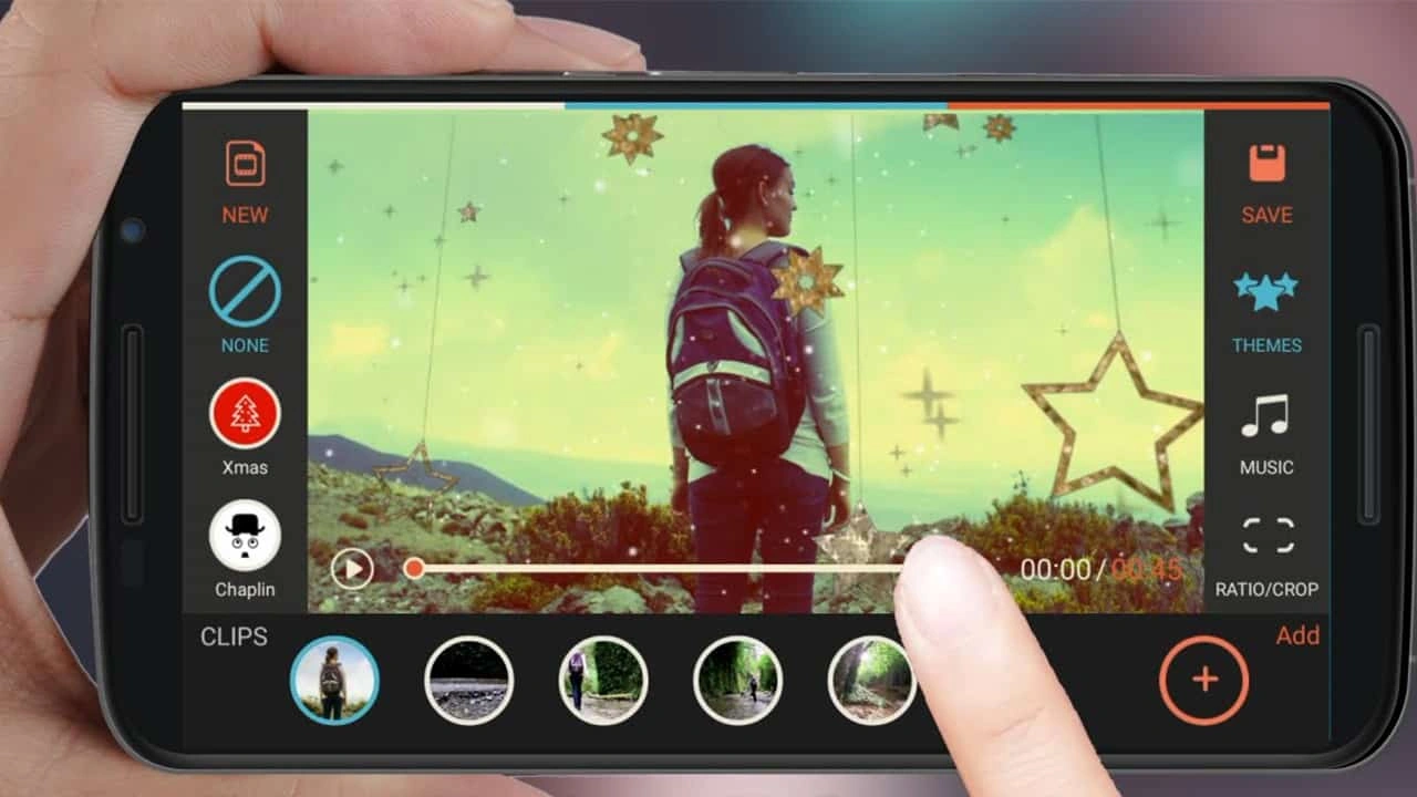 صورة برنامج عمل فيديو من الصور مع اغنية للاندرويد