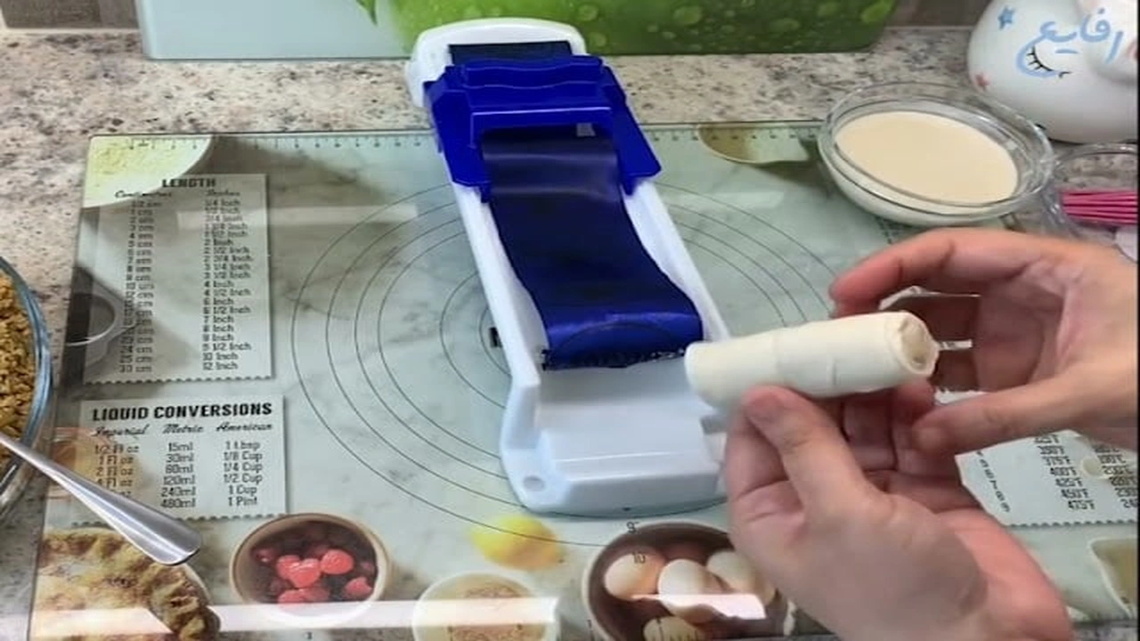 صورة تجربتي مع ماكينة لف ورق العنب