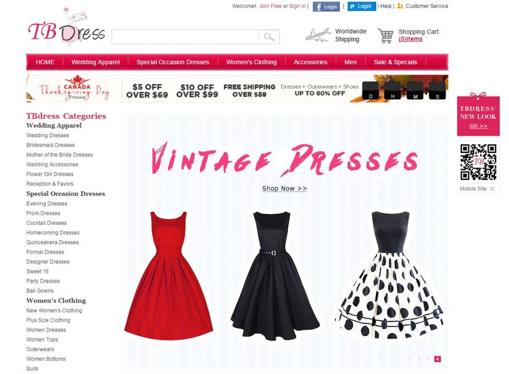 تجربتي موقع tbdress