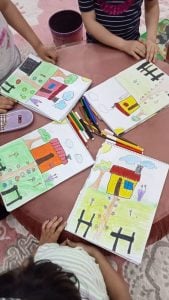 تحليل رسومات الأطفال نفسياً