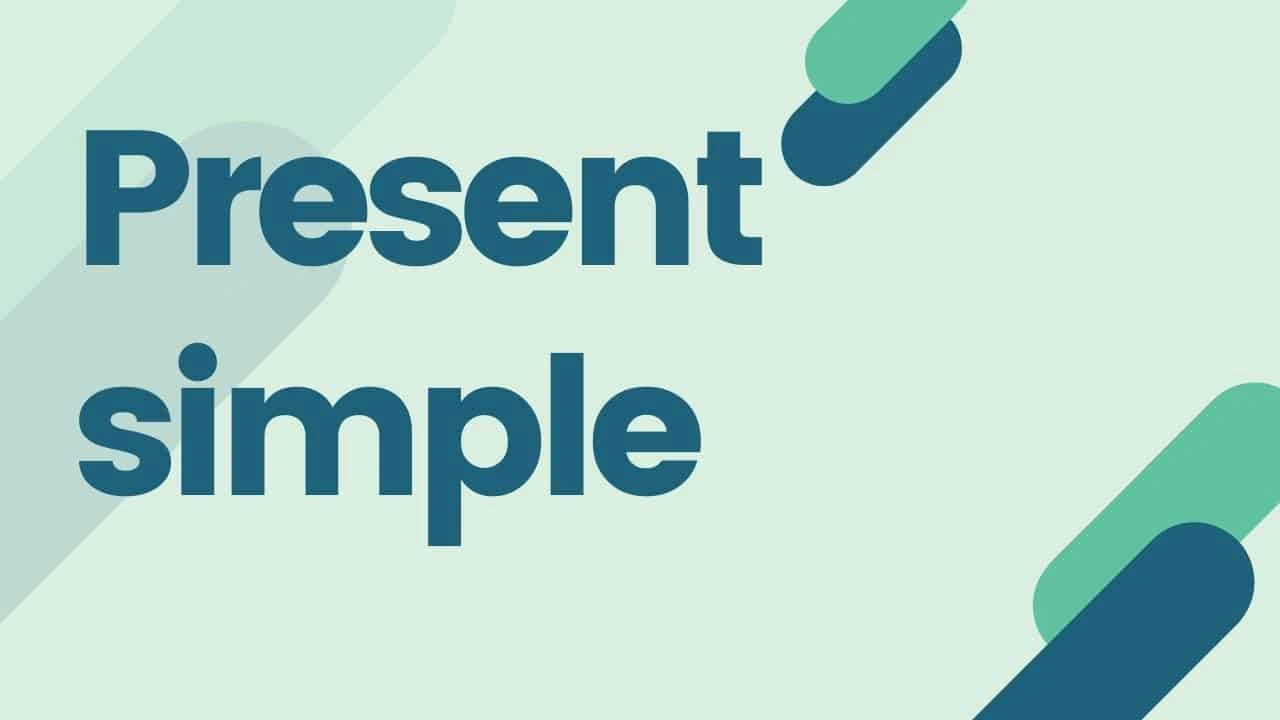صورة تدريبات على simple present