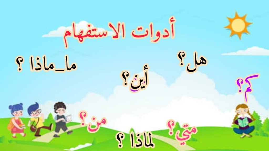 تدريبات على أدوات الاستفهام pdf