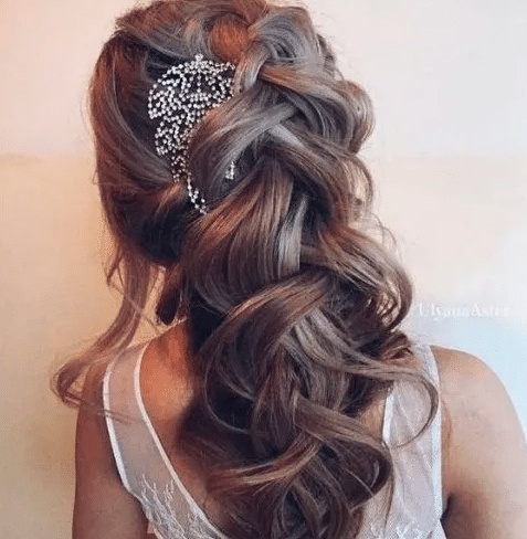 تسريحات شعر قصير للاعراس