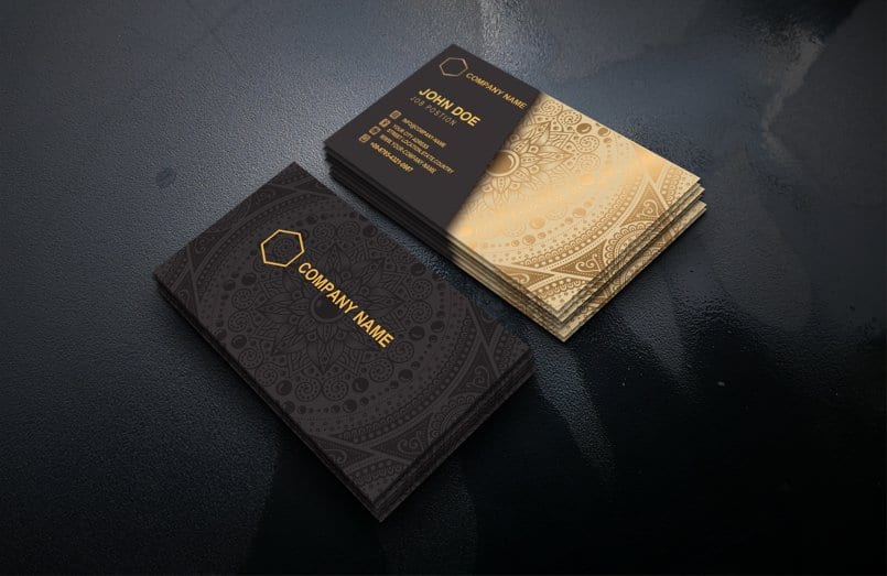 تصميم كروت شخصية