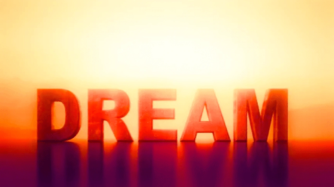 صورة تعبير بالانجليزي عن my dream قصير