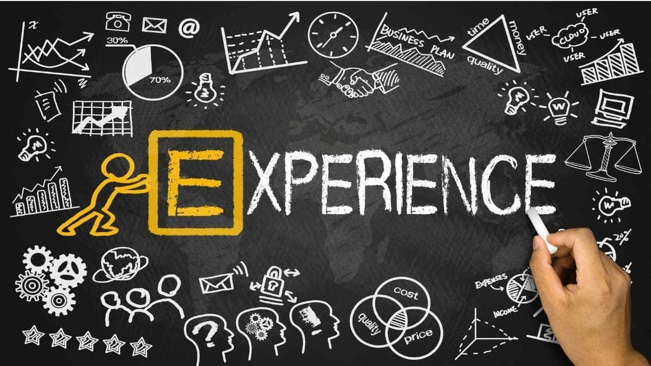 صورة تعبير عن experience بالانجليزي