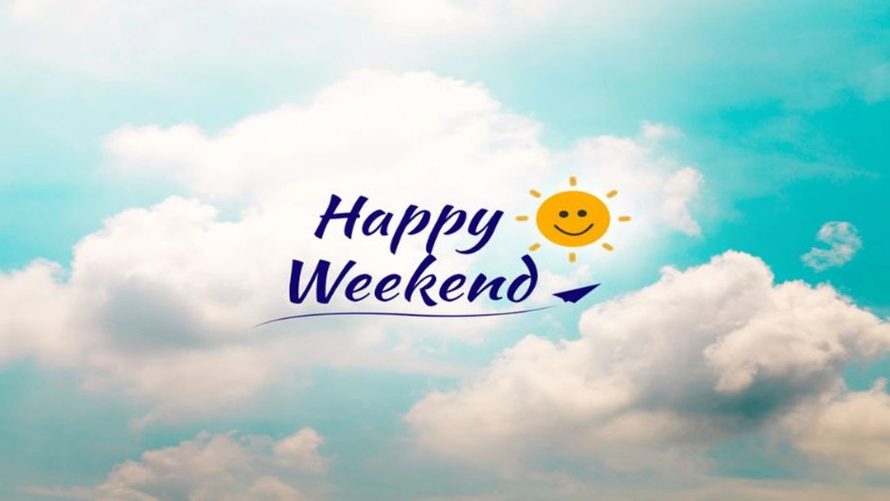 صورة تعبير عن عطلة نهاية الاسبوع بالانجليزي