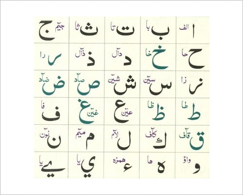 تعليم الحروف الهجائيه بالصور