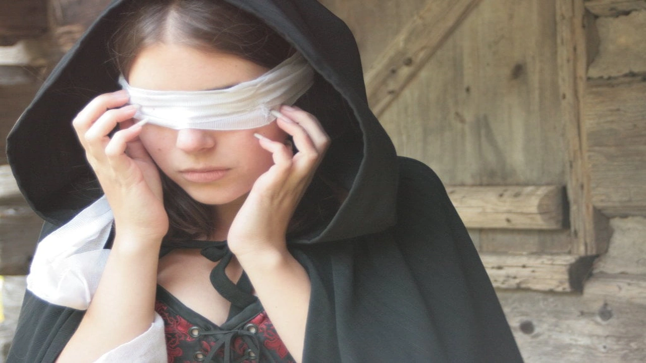 صورة تفسير رأيت أختي عمياء في المنام