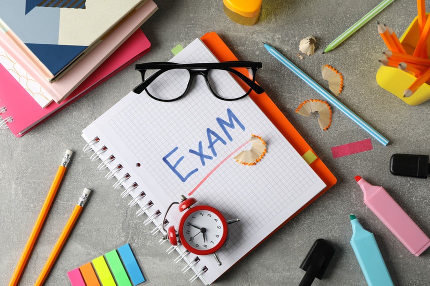 تقرير عن الامتحانات المدرسية