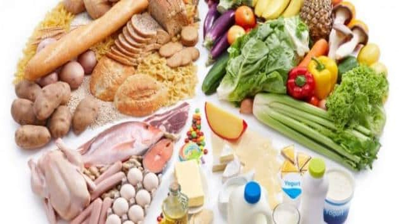 صورة تقرير عن الغذاء الصحي