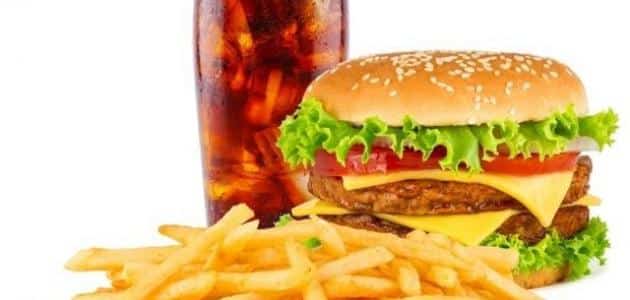 تقرير عن الوجبات السريعة