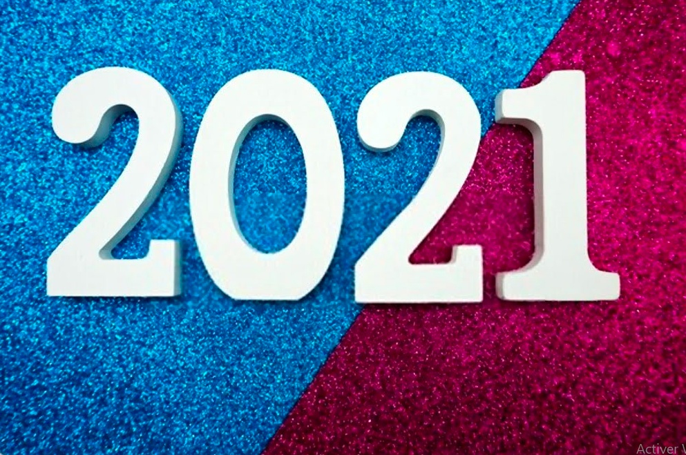 تهنئة بالعام الجديد 2021