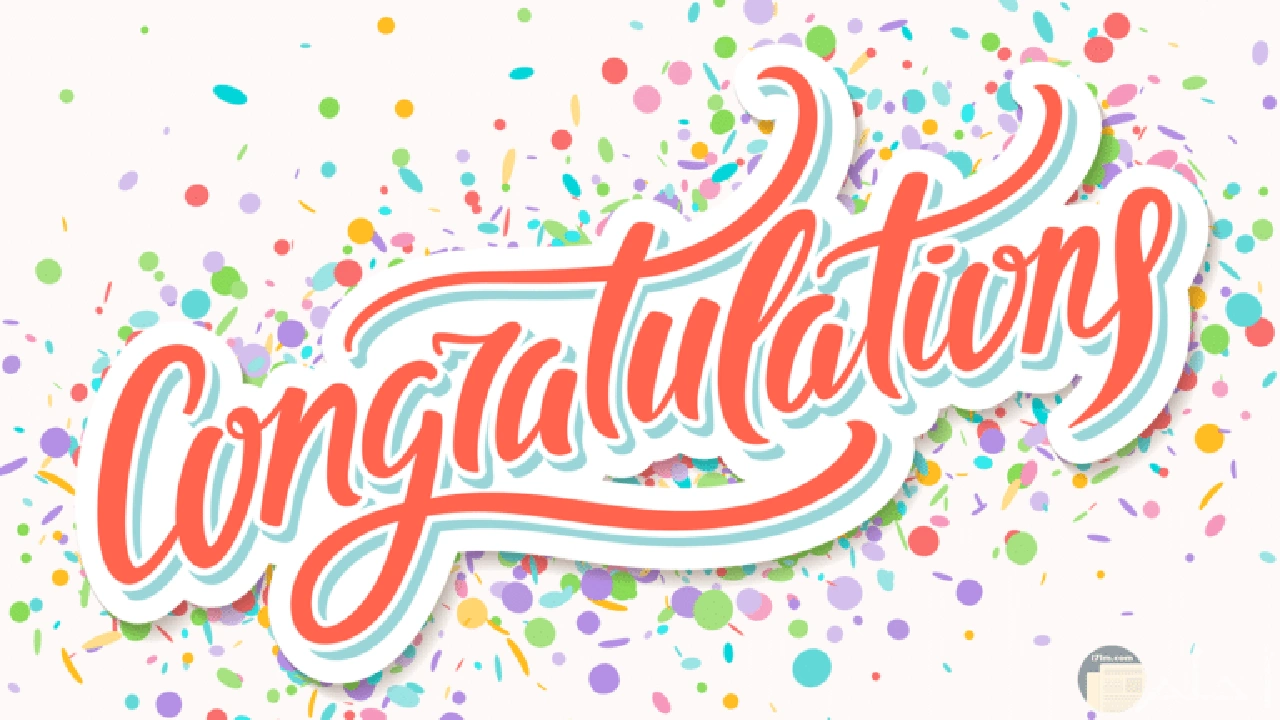 صورة تهنئة تخرج بالانجليزي