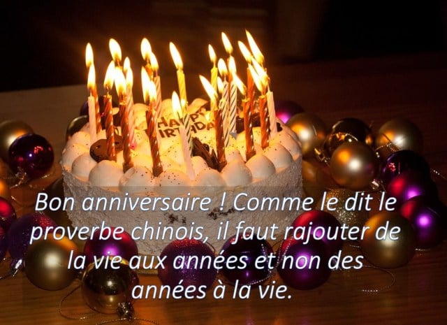 تهنئة عيد ميلاد بالفرنسية