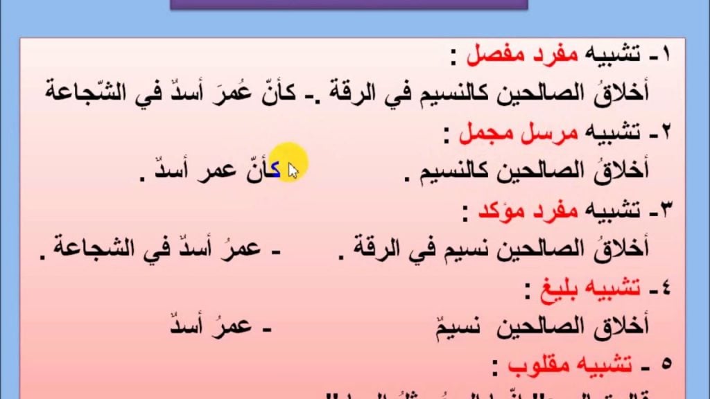 جمل عن التشبيه
