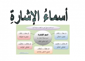 جمل فيها هنا وهناك