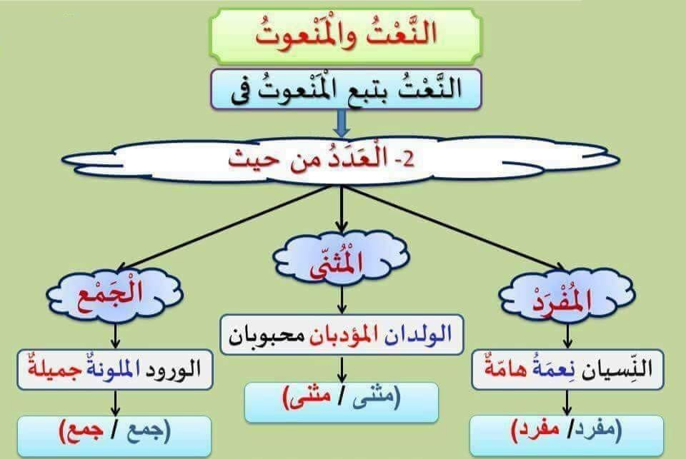 جملة فيها نعت ومنعوت