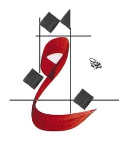 حروف عربية مزخرفة للايفون