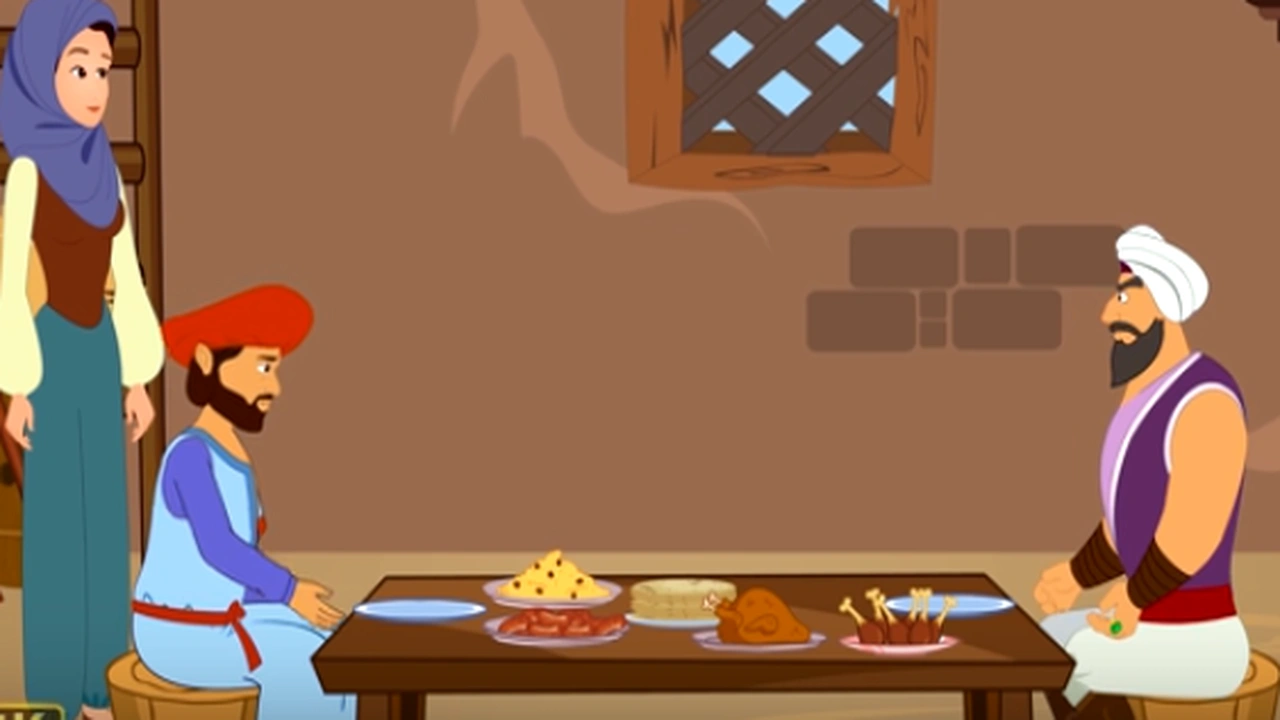 صورة حكايات قبل النوم للكبار والصغار : قصة علي بابا والأربعون لصًا 