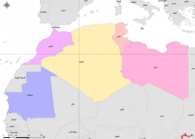 خريطة العالم الاسلامي قديما