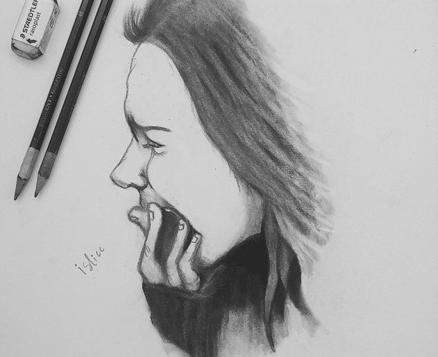 خطوات الرسم بالرصاص