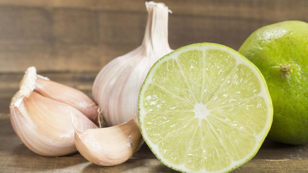 خلطة ثوم وليمون