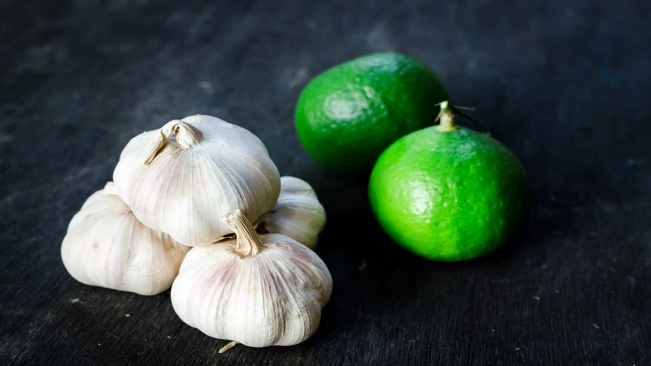 صورة خلطة ثوم وليمون