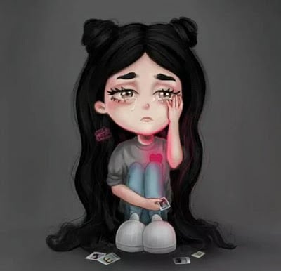 خلفيات واتس اب للبنات حزينة