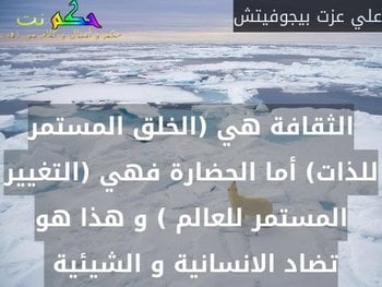 خواطر عن الثقافة