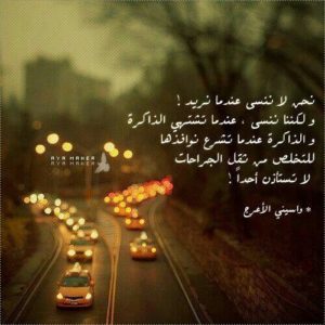 خواطر عن الذاكرة