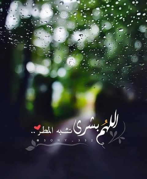 دعاء في المطر
