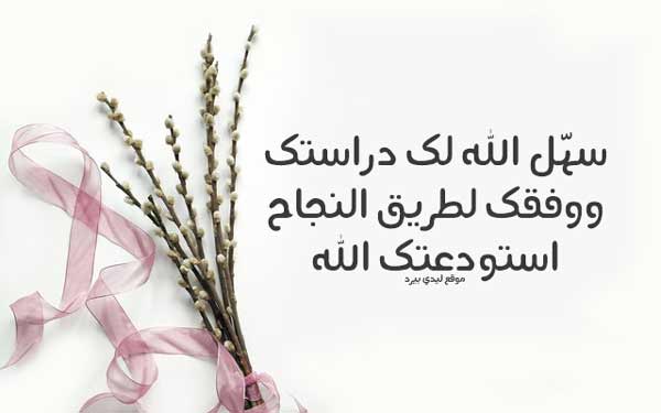 دعاء للمسافر بالتوفيق
