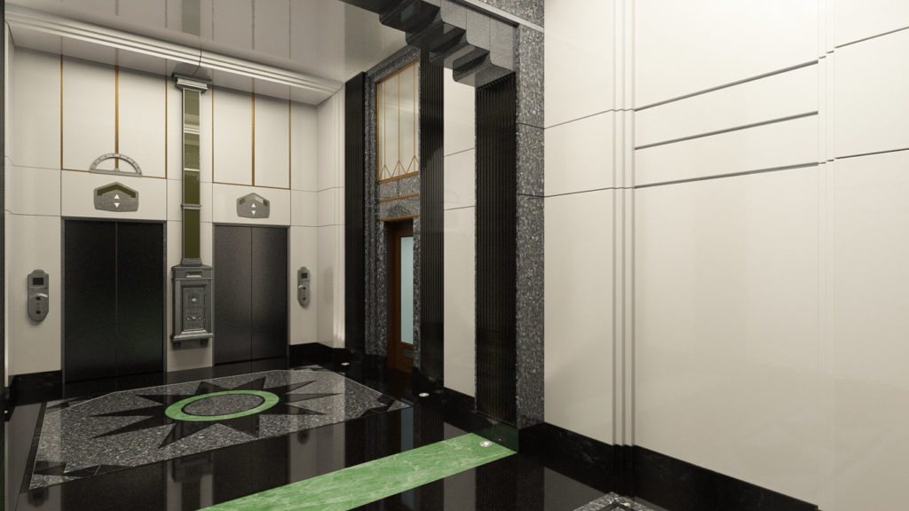 ديكورات مداخل شقق