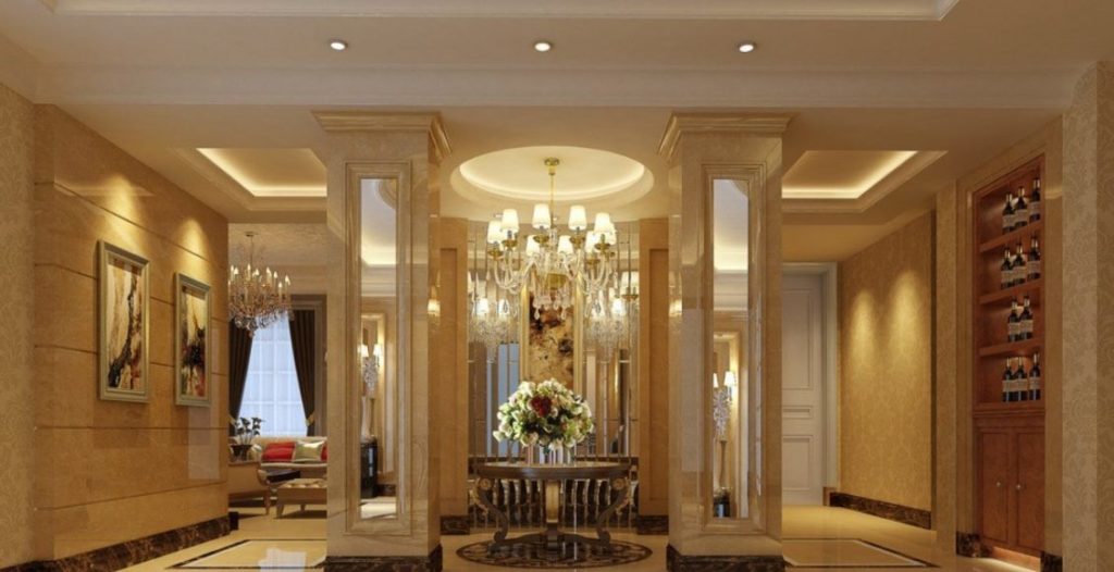 ديكورات مداخل شقق