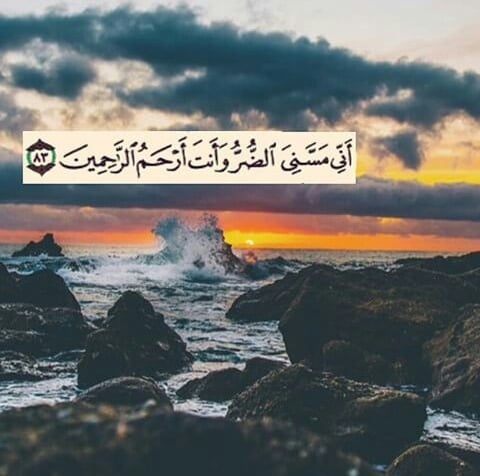 ربي مسني الضر وأنت أرحم الراحمين