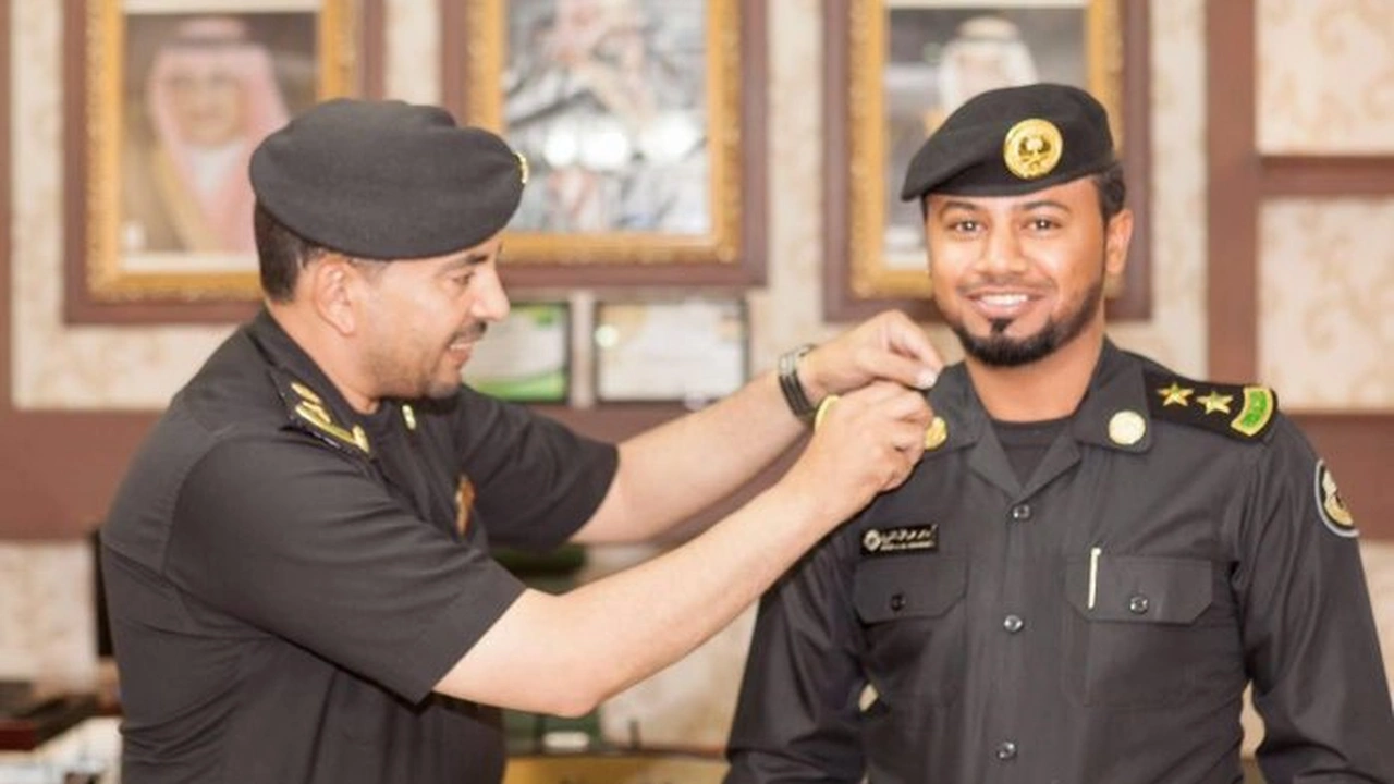 صورة رتب الشرطة السعودية
